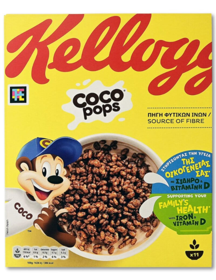 KELLOGGS ΔΗΜΗΤΡΙΑΚΑ COCO POPS 330g*20/ L 4ΚΙΒ / PAL 28KIB