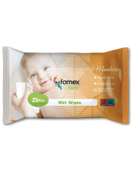 FAMEX ΜΩΡΟΜΑΝΤΗΛΑ BABY MANDARIN ALC.FREE (ΠΚ-25ΤΜ)*64TEM/KB